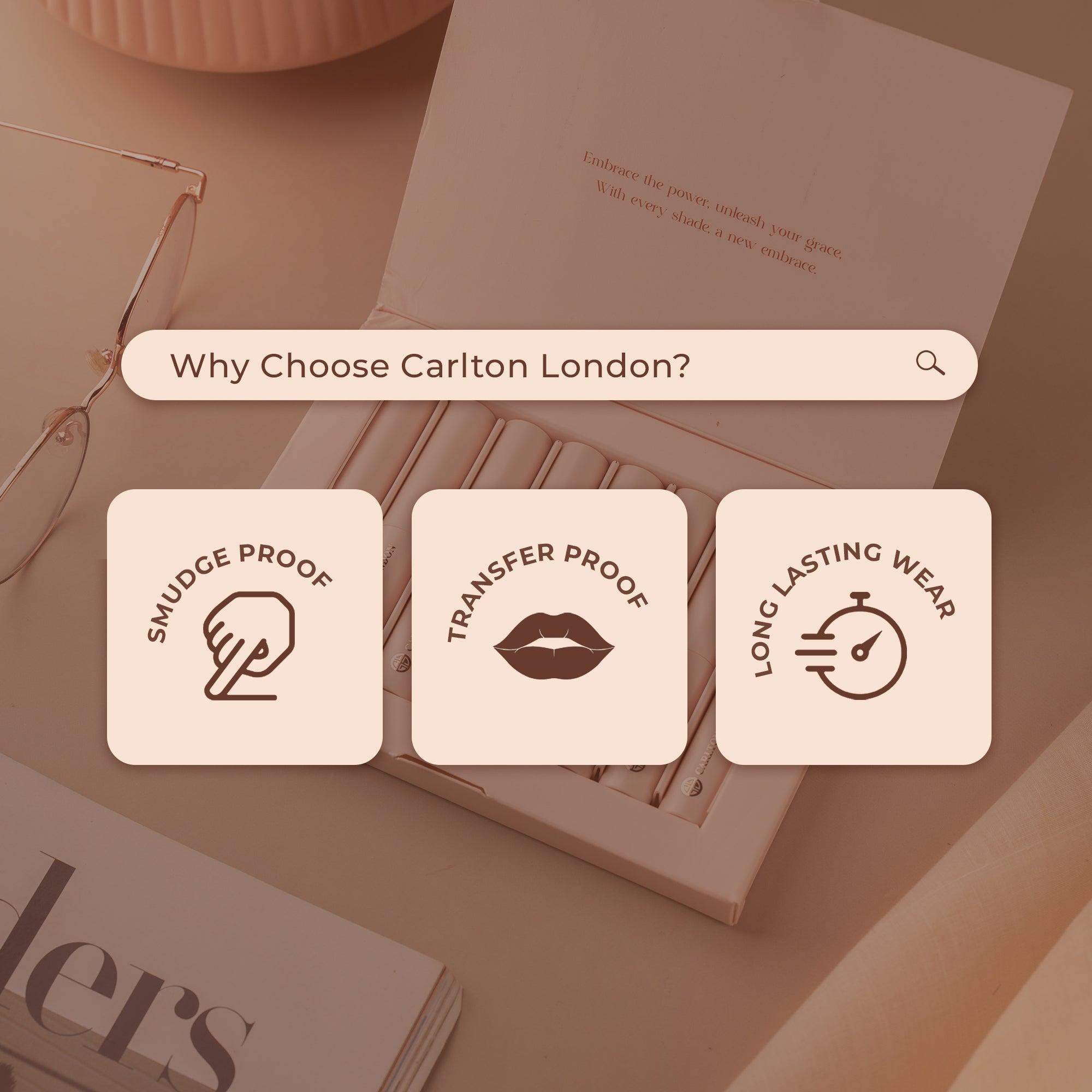 Stardust: Pack of 8 Creamy Matte Stick Lipsticks