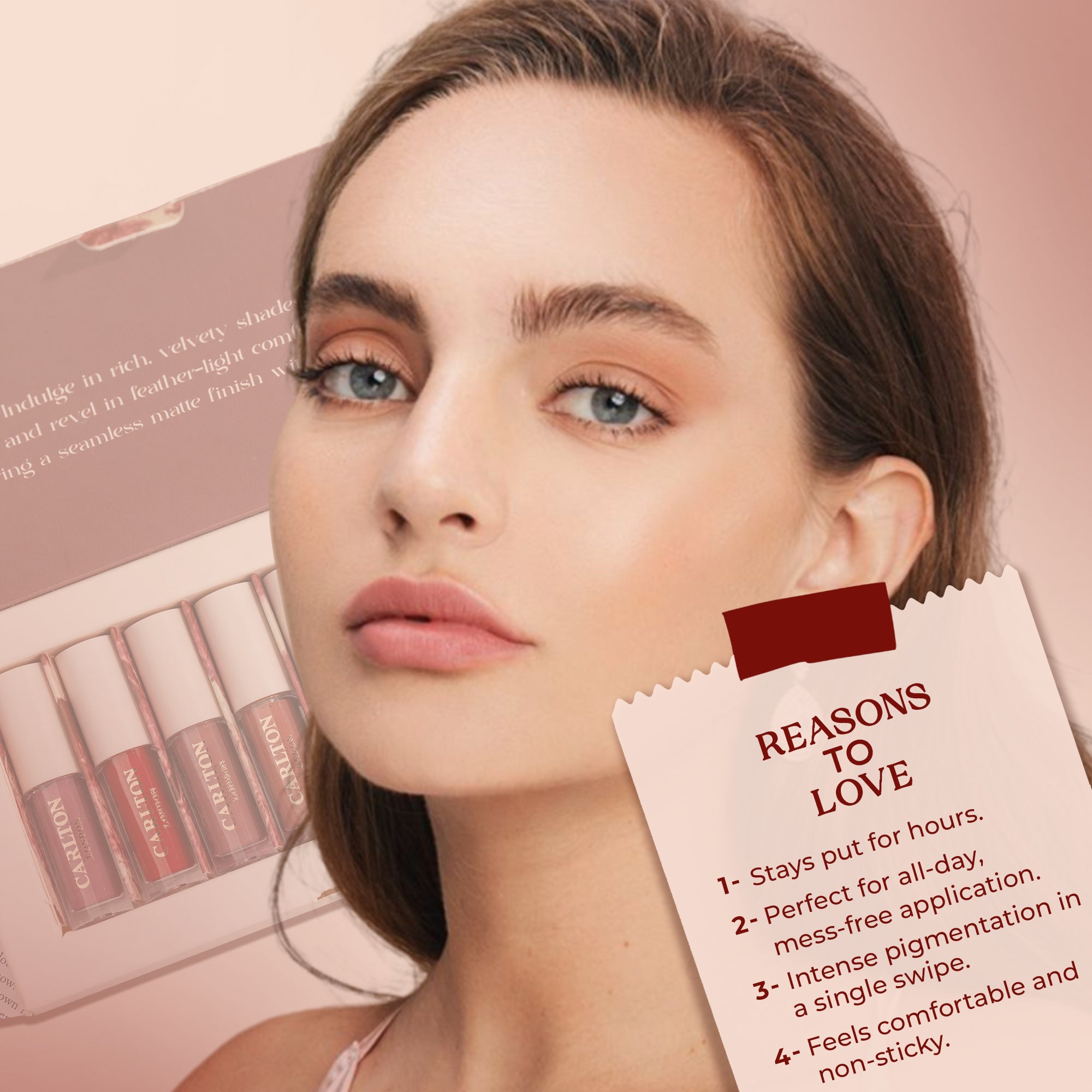 Cheeky Pout: Pack of 8 Marque Matte Mini Liquid Lipsticks