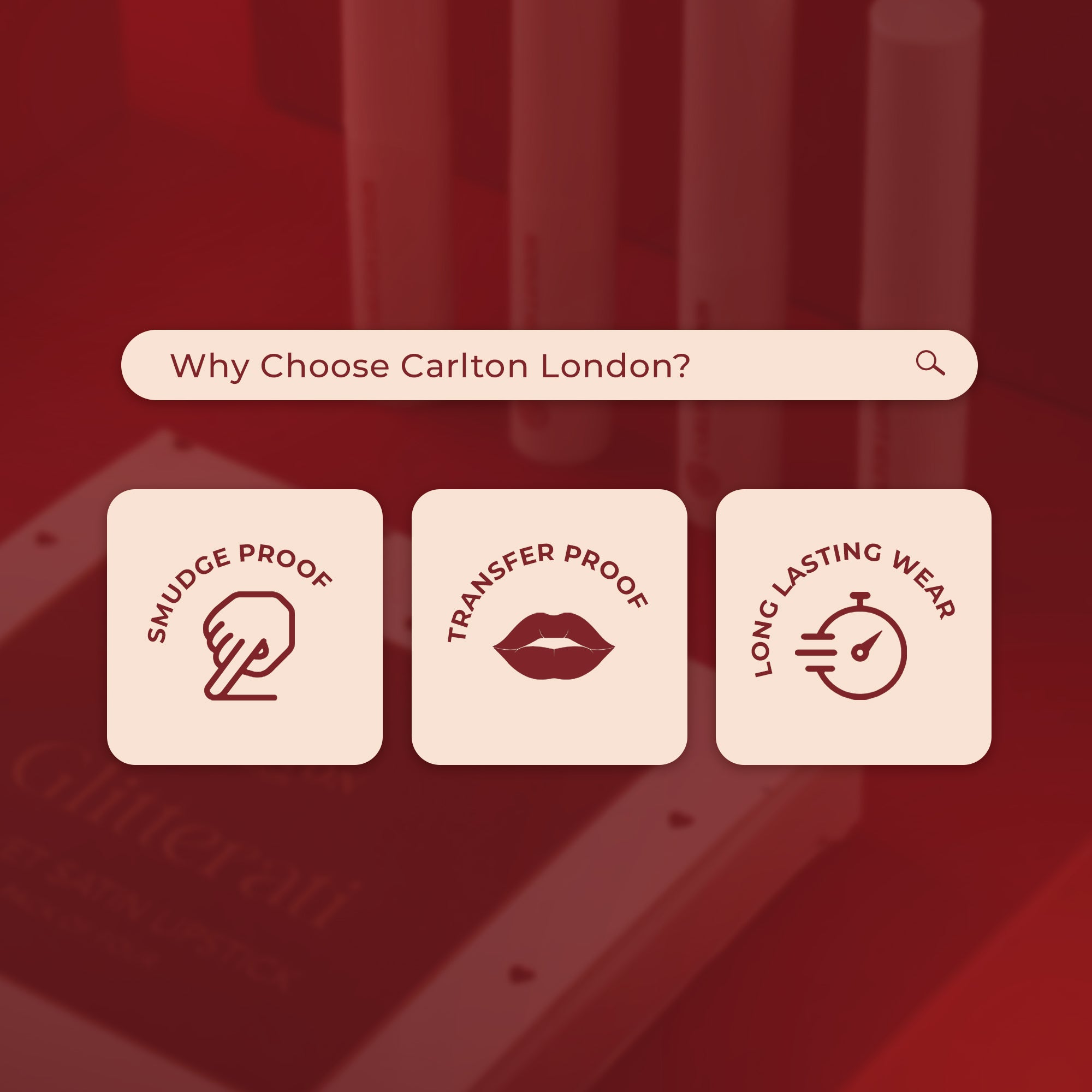 Glitterati: Pack of 4 Velvet Satin Stick Lipstick