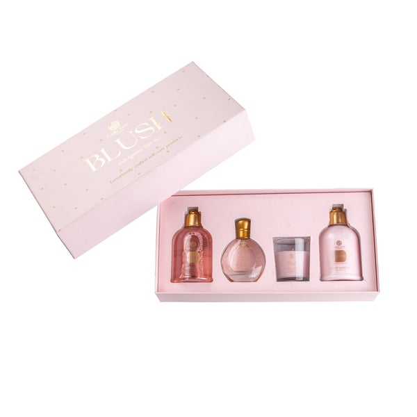 Blush: Women Bath & Body Gift Set 4