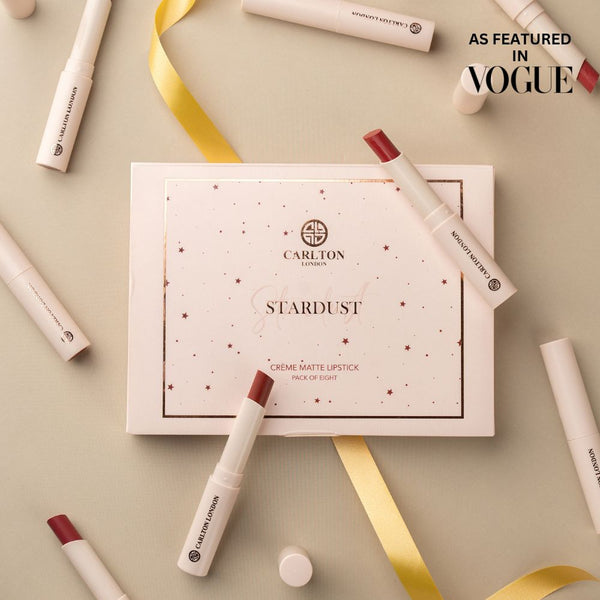 Stardust: Pack of 8 Creamy Matte Stick Lipsticks