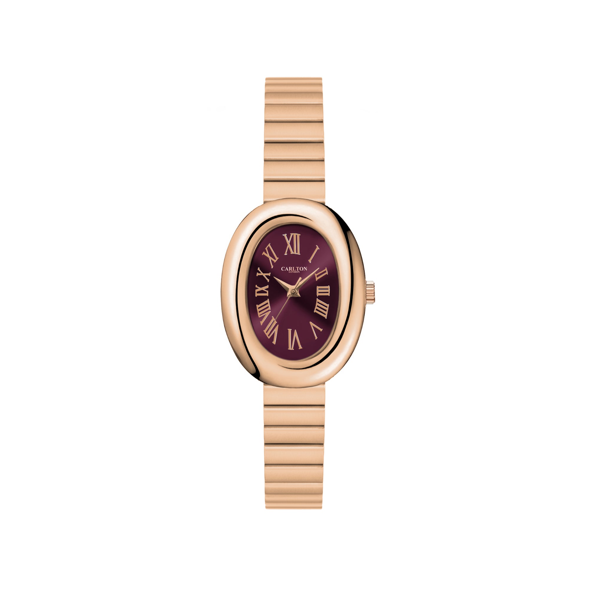 Carlton London Women Daphne Burgundy Analog Watch CL-DA-BRG