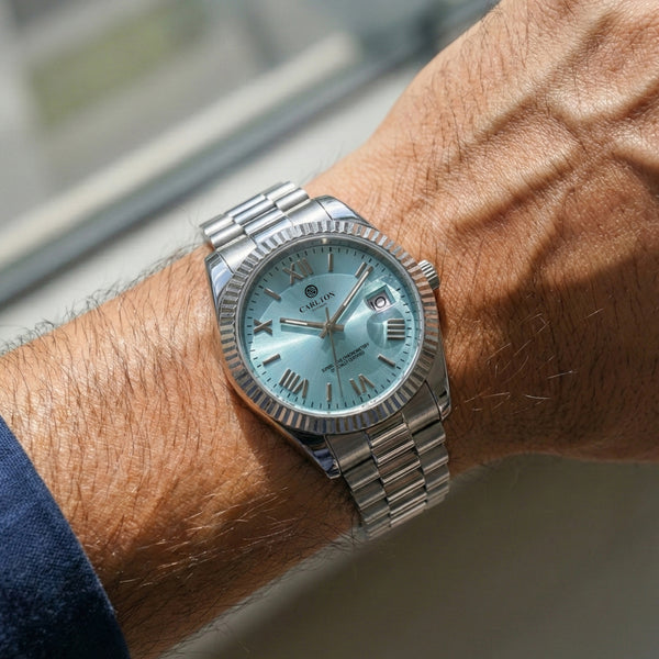 Charles Men Blue Analog Watch