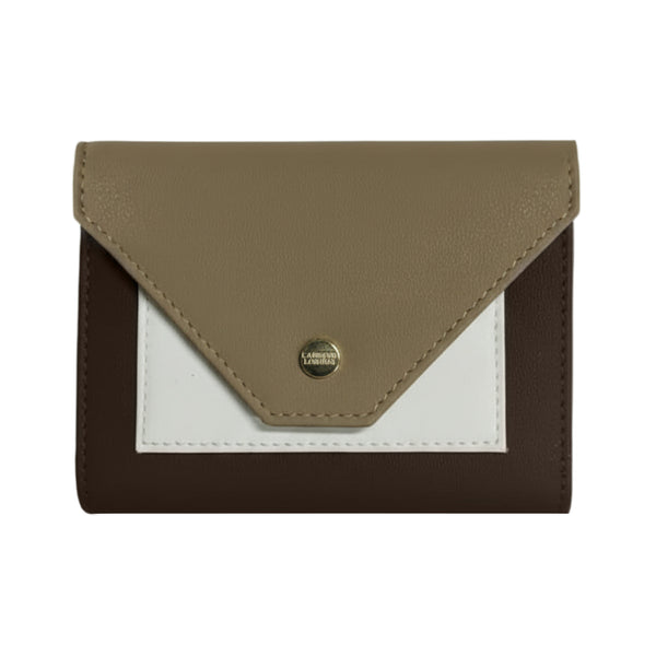 Carlton London Grey Colorblocked Two Fold Wallet - CLHB-30