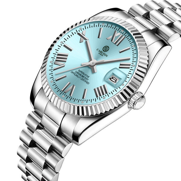 Charles Men Blue Analog Watch