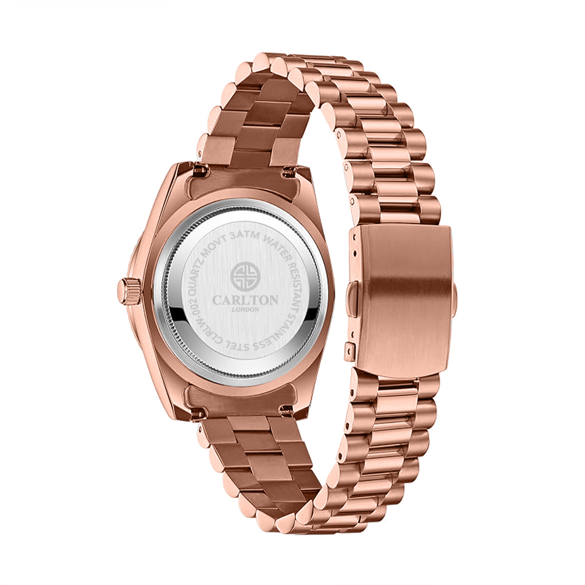 Harper: Mini Rose Gold Stainless Steel Women Analog Watch
