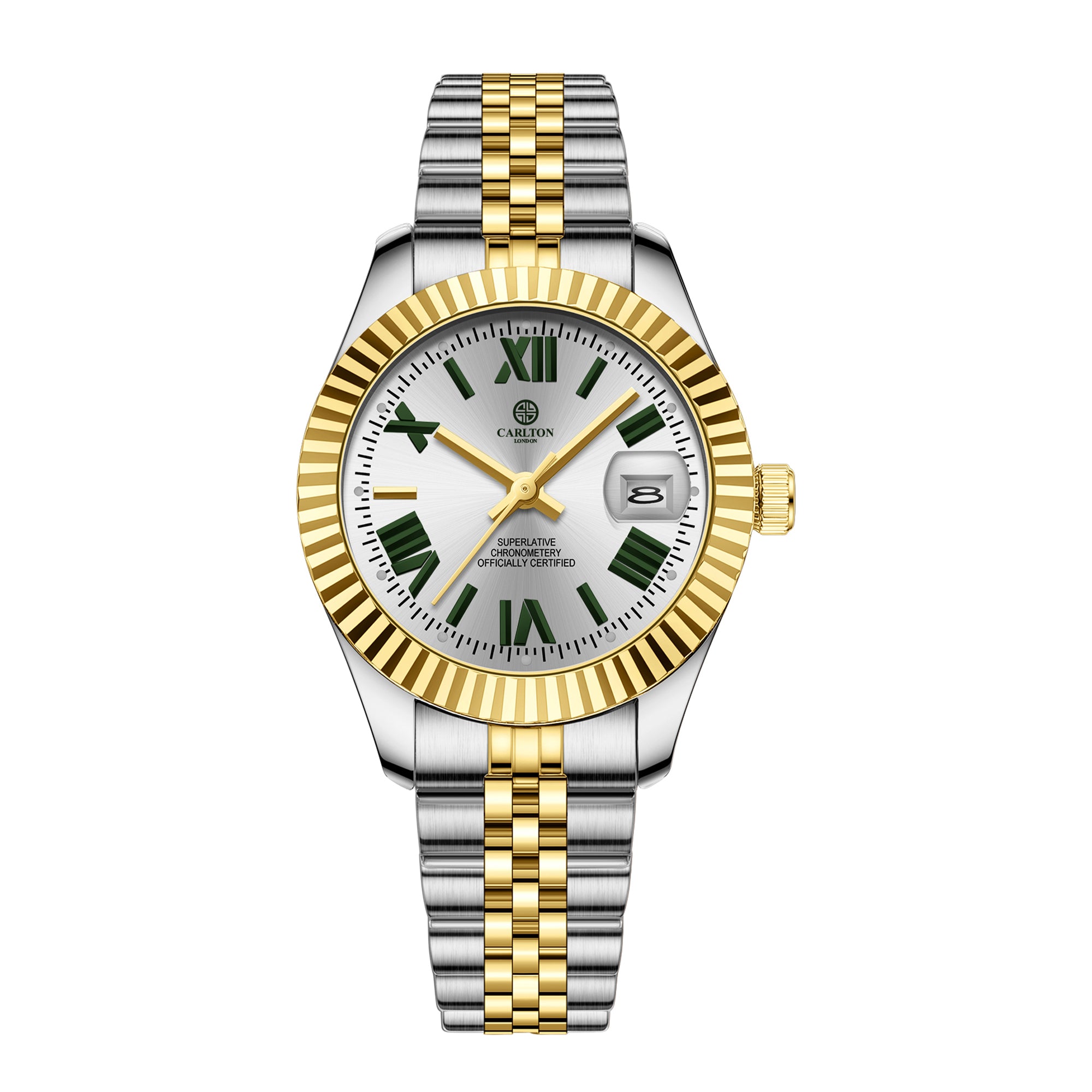 Harper: Mini White Stainless Steel Women Analog Watch