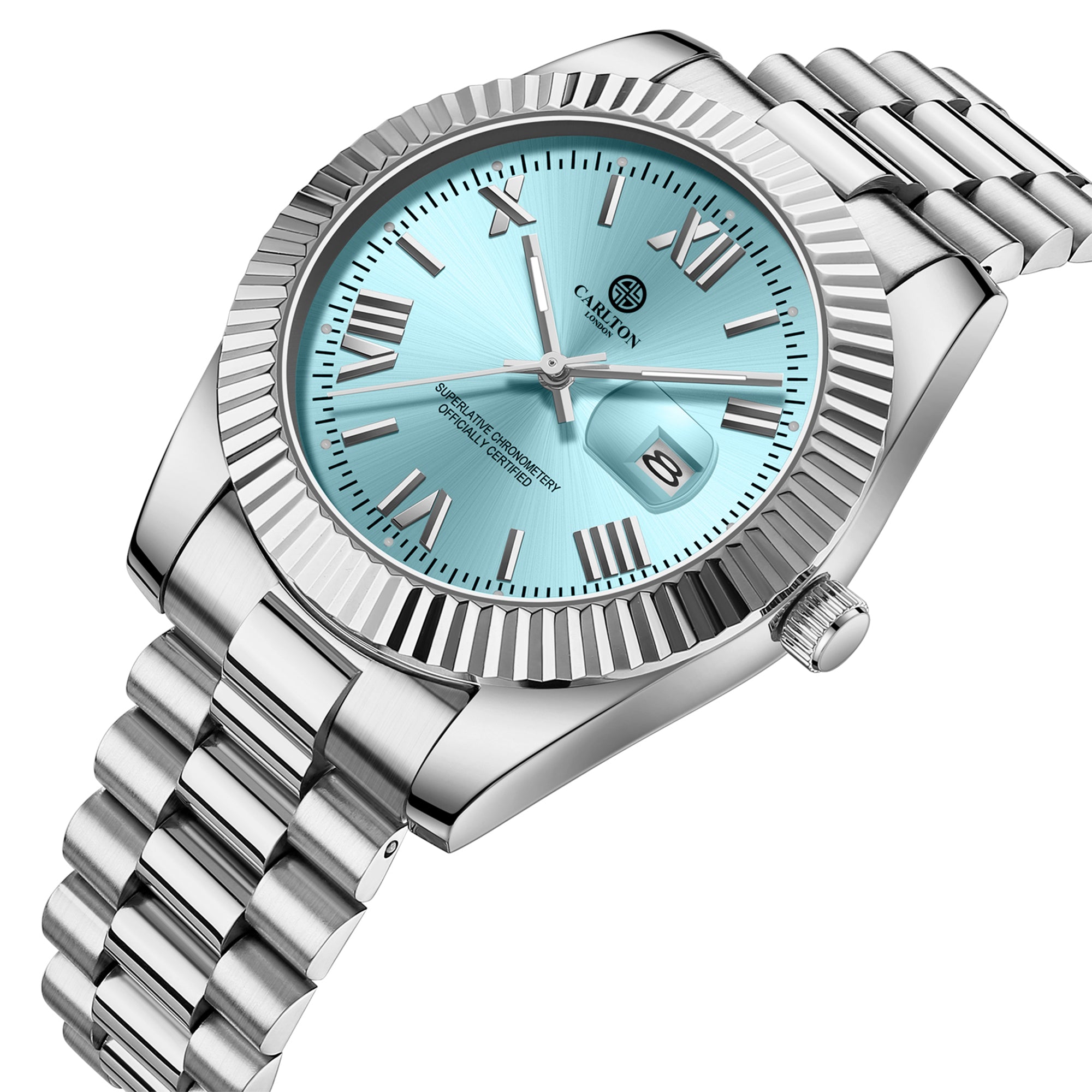 Harper: Mini Blue Stainless Steel Women Analog Watch