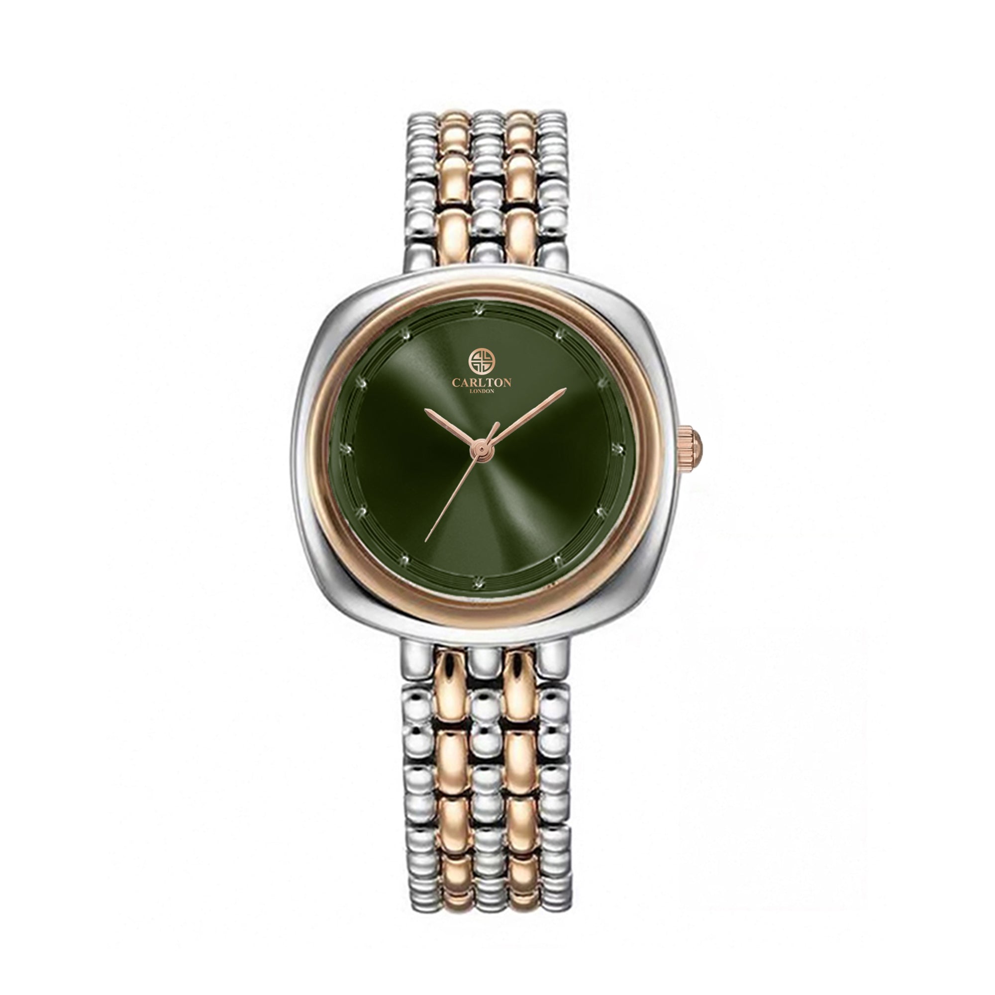Carlton London Women Celeste Olive Green Analog Watch - CLW-CT-11