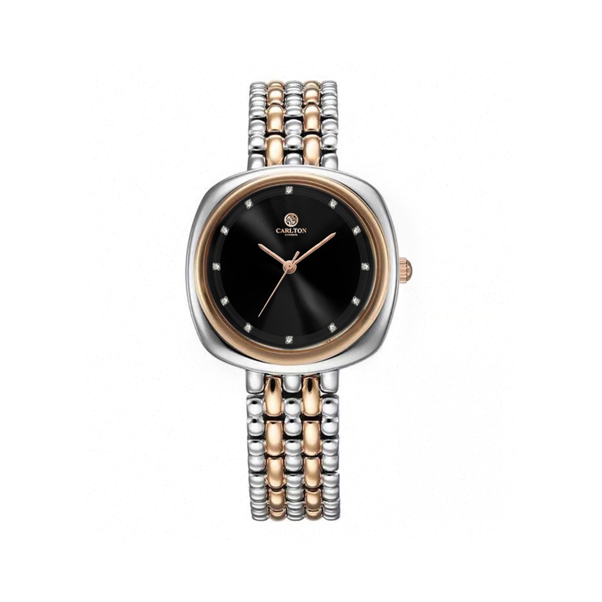 Carlton London Women Celeste Black Analog Watch - CLW-CT-22