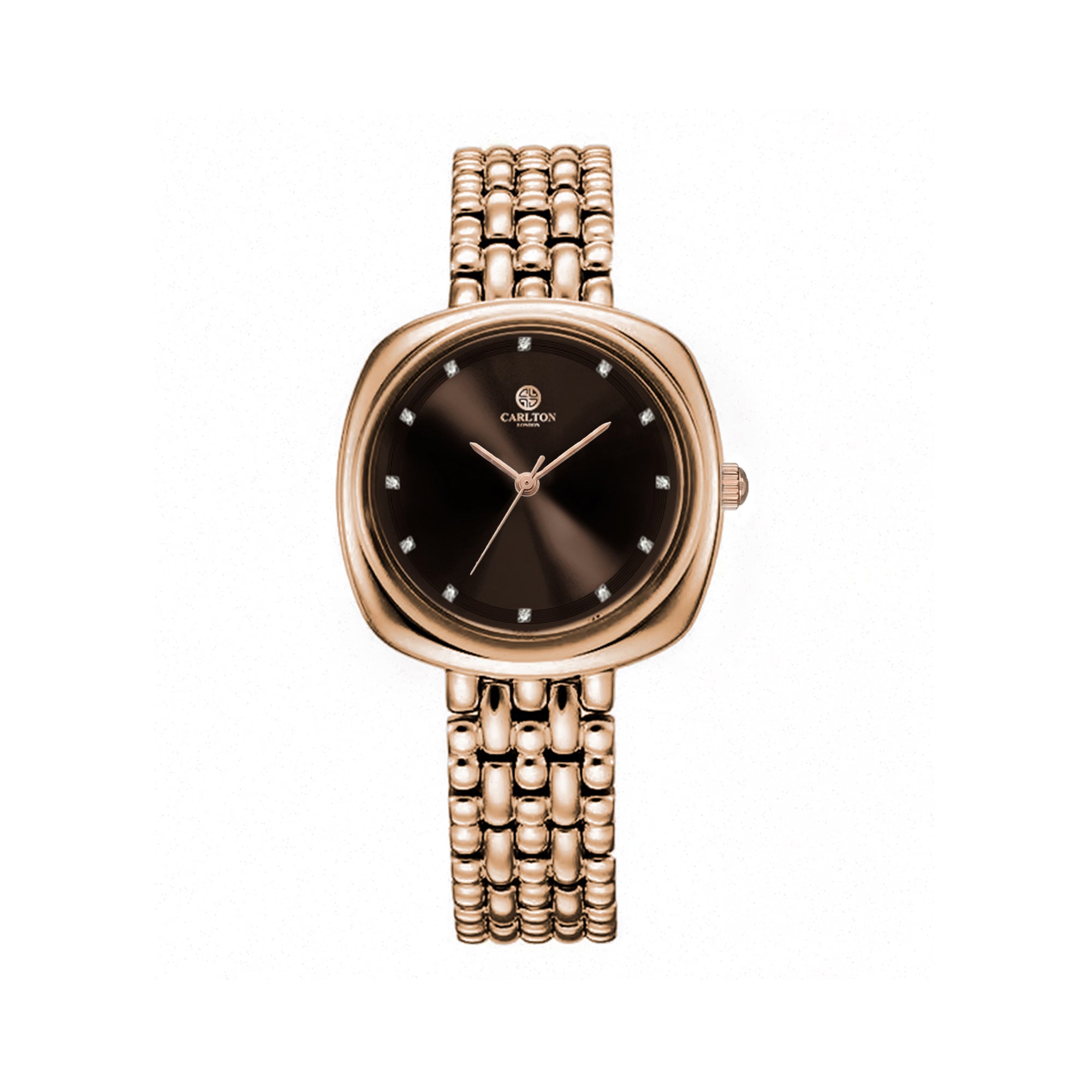 Carlton London Women Celeste Brown Analog Watch - CLW-CT-33