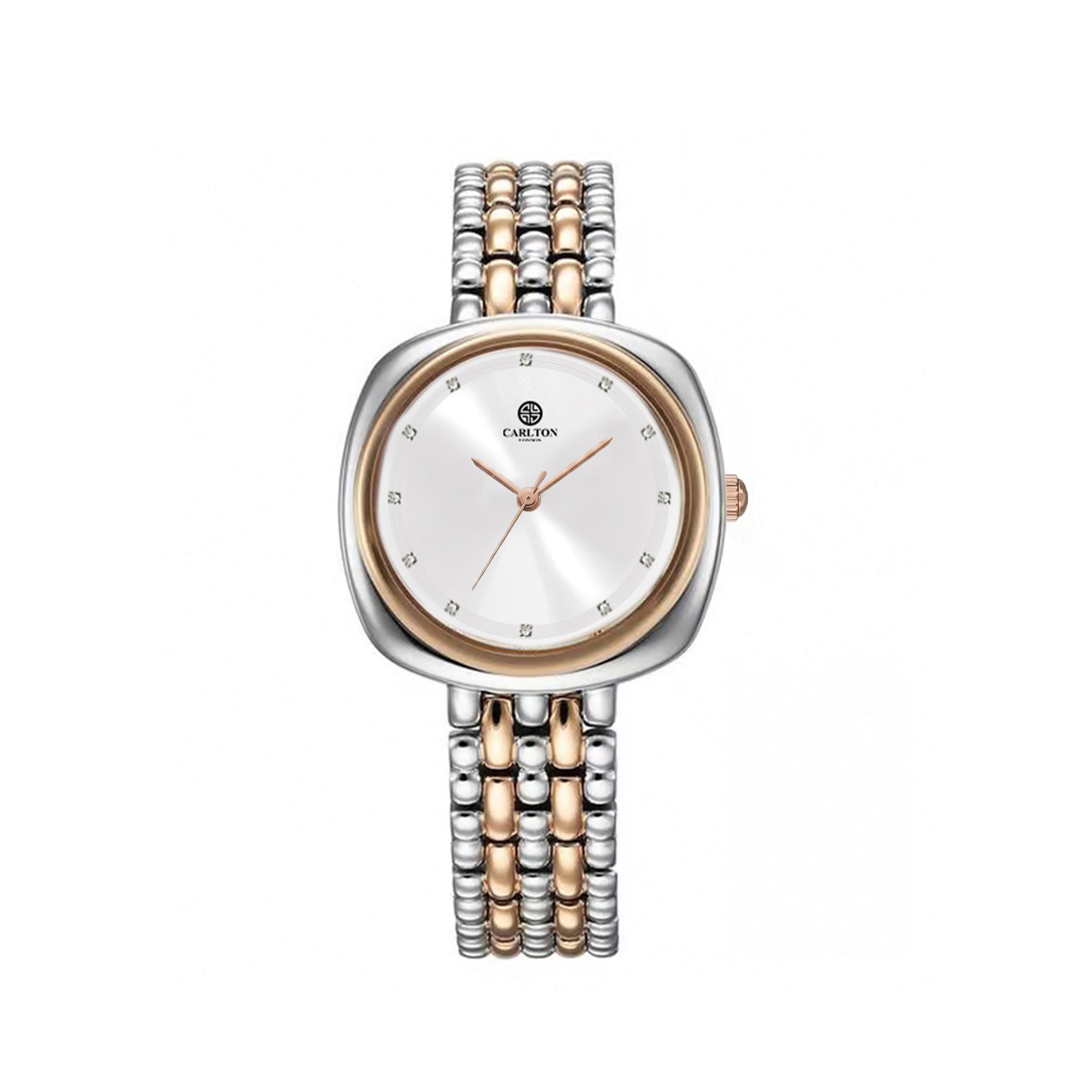 Carlton London Women Celeste Silver Analog Watch - CLW-CT-55