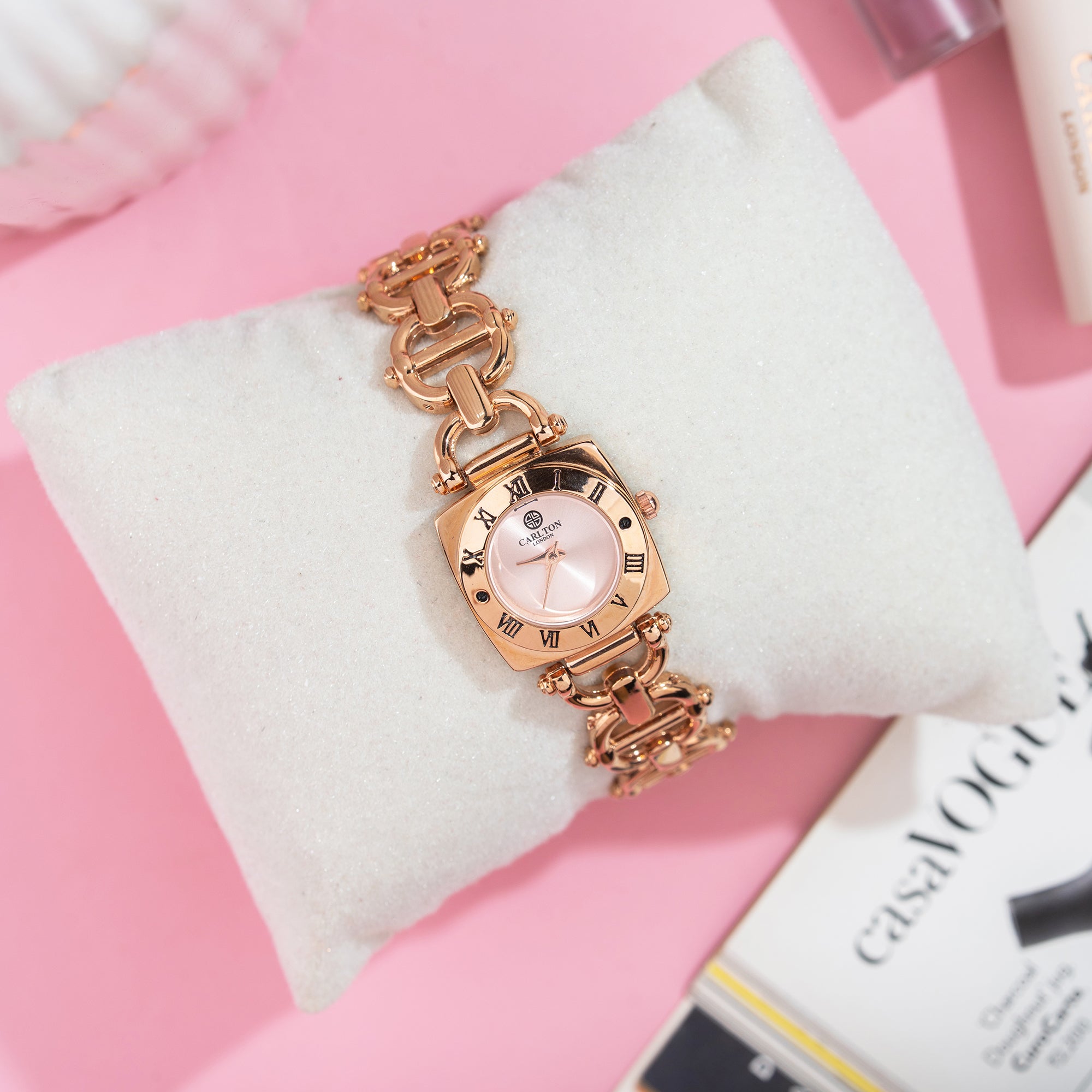 Florance Women Pink Analog Watch - CLGCW-003