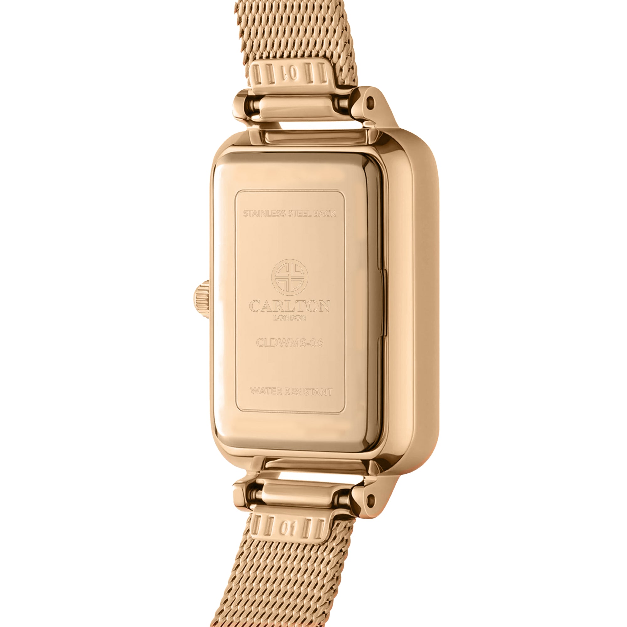 Carlton London Diana Women Rose Gold Analog Watch