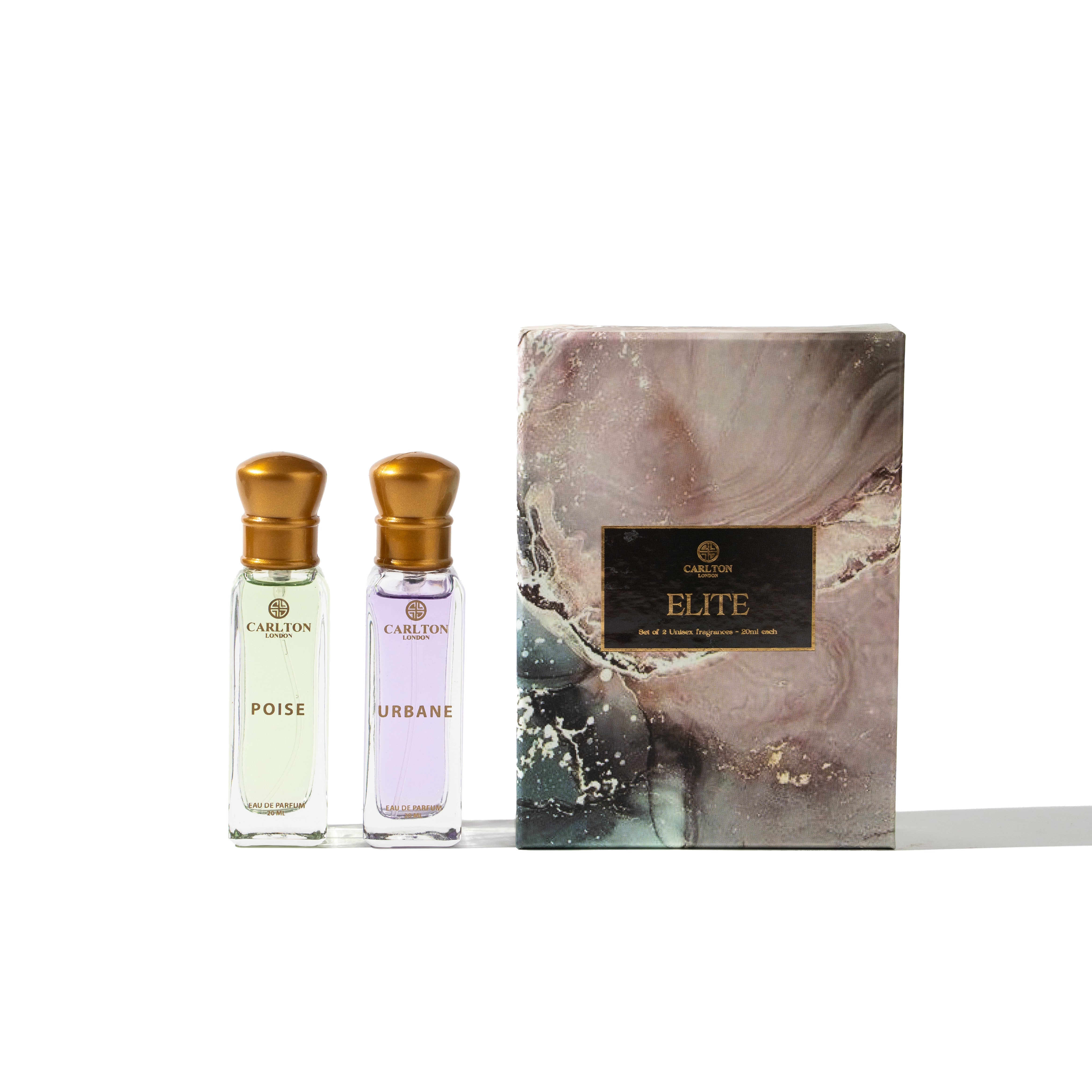 Carlton London Unisex Elite Gift (Set of 2 - 20ml Each)