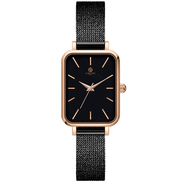 Diana Women Black Analog Watch
