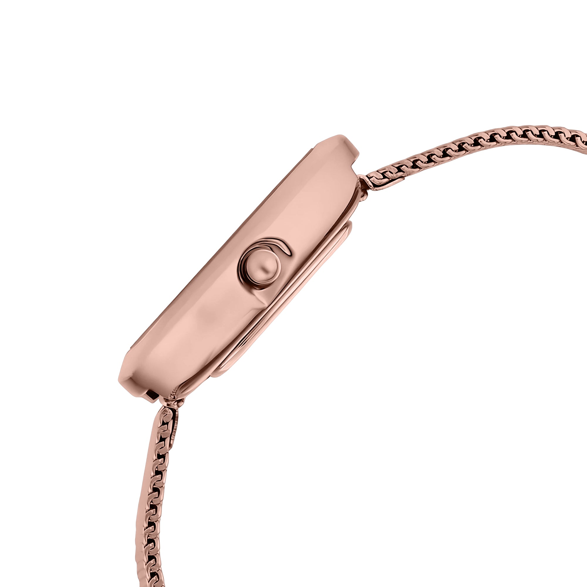 Carlton London Eleanor Women Rose Gold Green Stainless Steel Watch