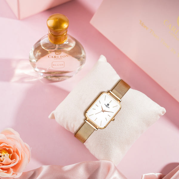 Carlton London Women Gift Set 2 | Watch & Perfume - CLPLG104