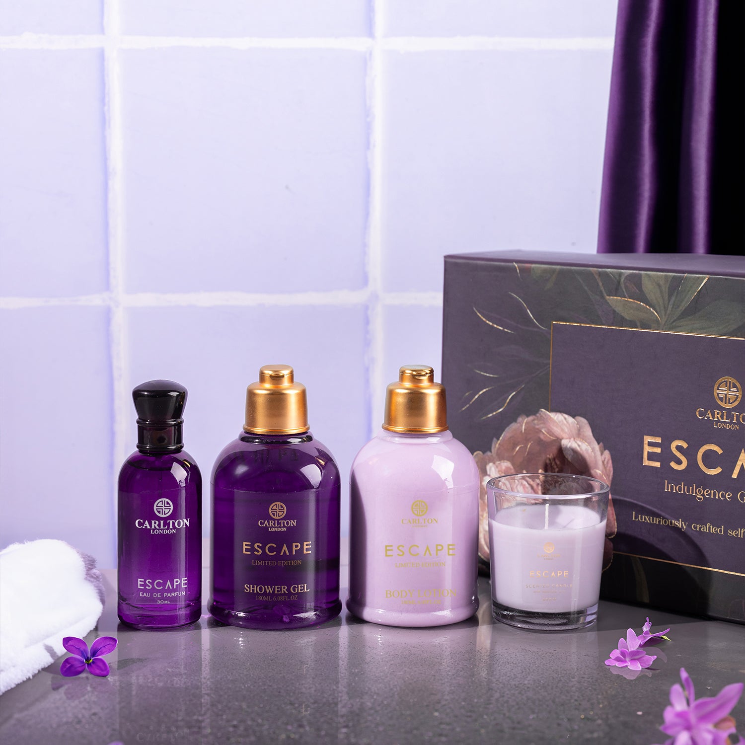 Escape: Women's Bath & Body Gift Set of 4