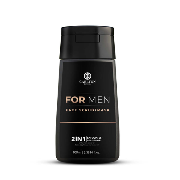 FACE SCRUB + MASK FOR MEN