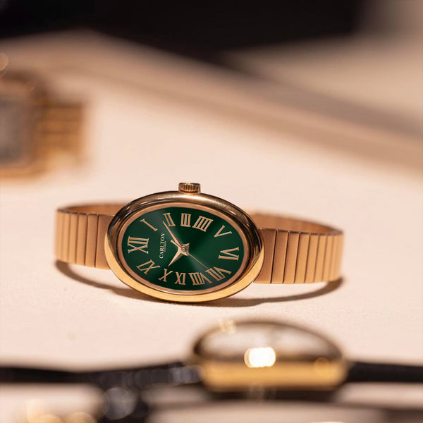 Carlton London Women Daphne Green Analog Watch CL-DA-GRN