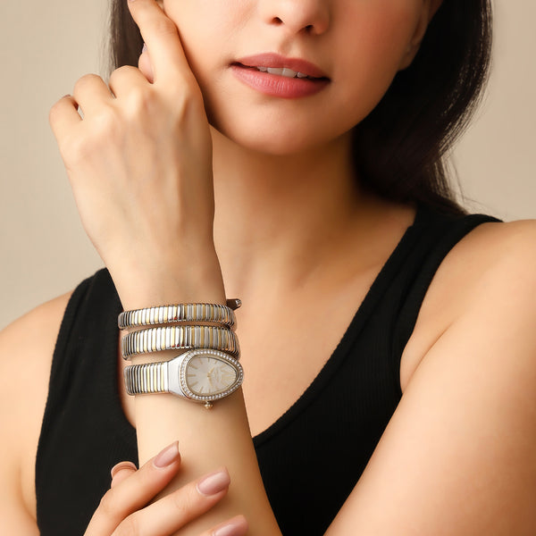 Charmer Women Silver Dial Watch - CLW-SNK-A2GL