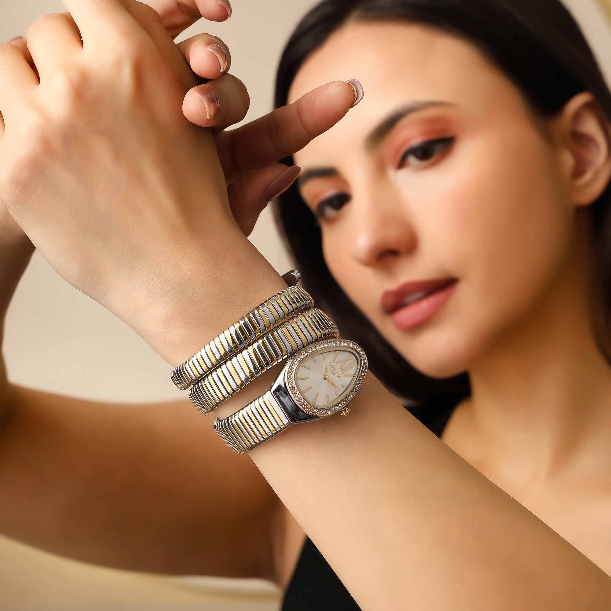 Charmer Women Silver Dial Watch - CLW-SNK-A2GL