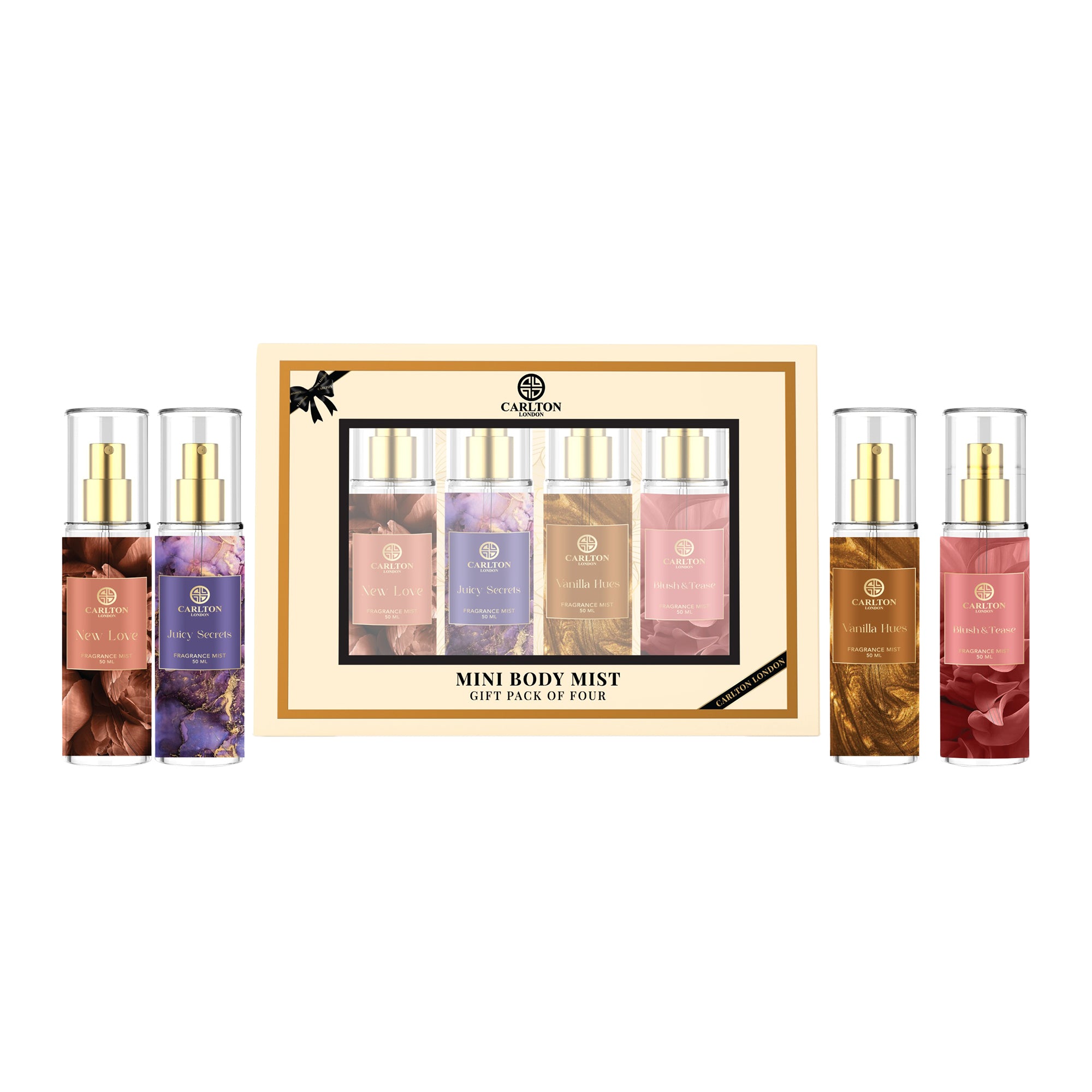 Mini Body Mist - Pack of 4