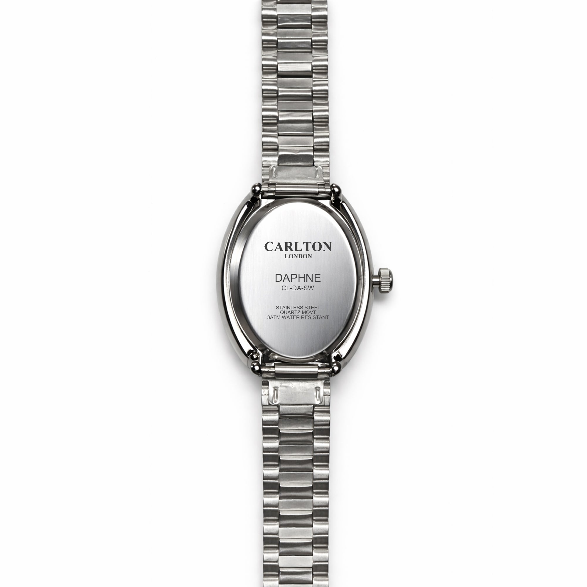 Carlton London Women Daphne Silver Analog Watch CL-DA-SW