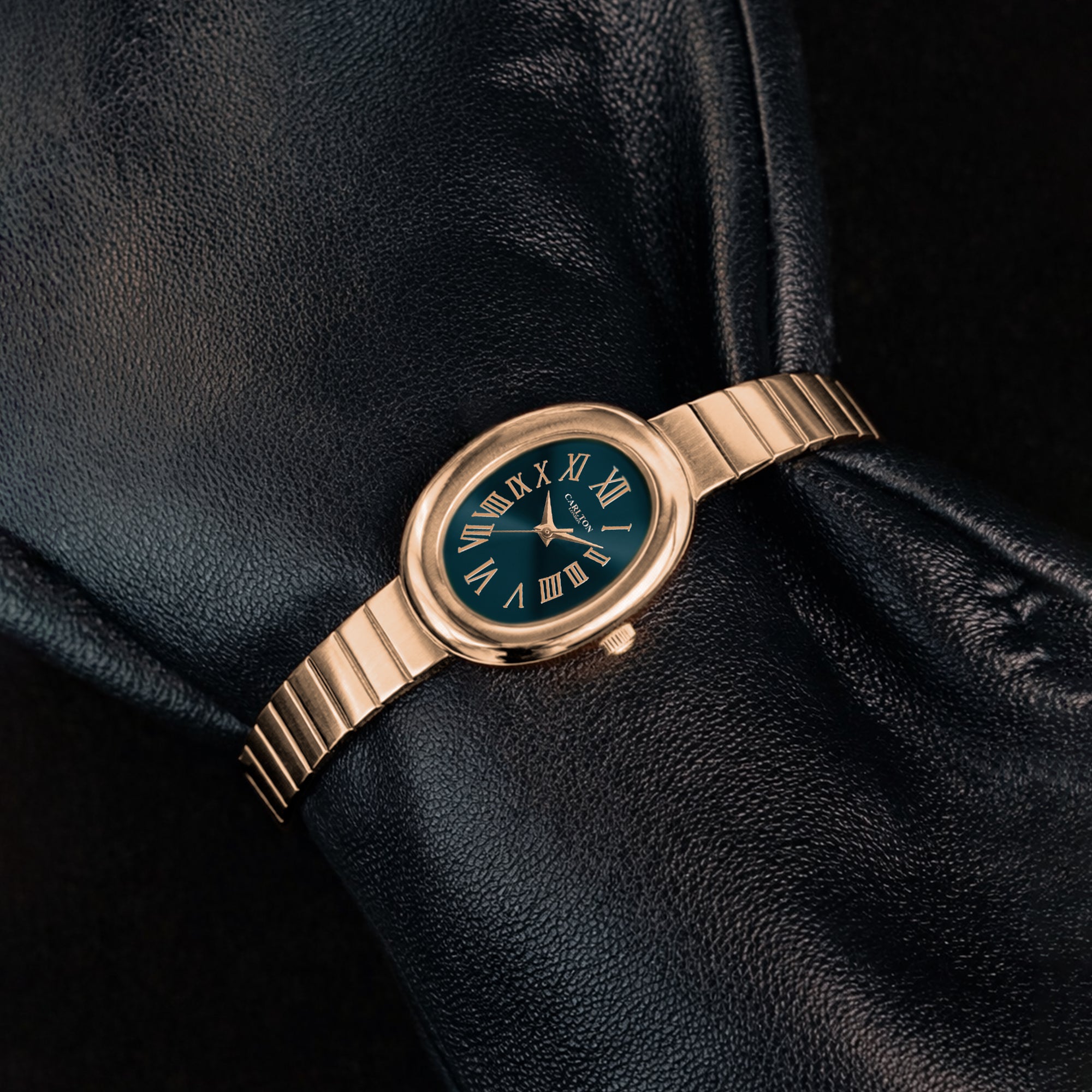 Carlton London Women Daphne Teal Analog Watch CL-DA-TL