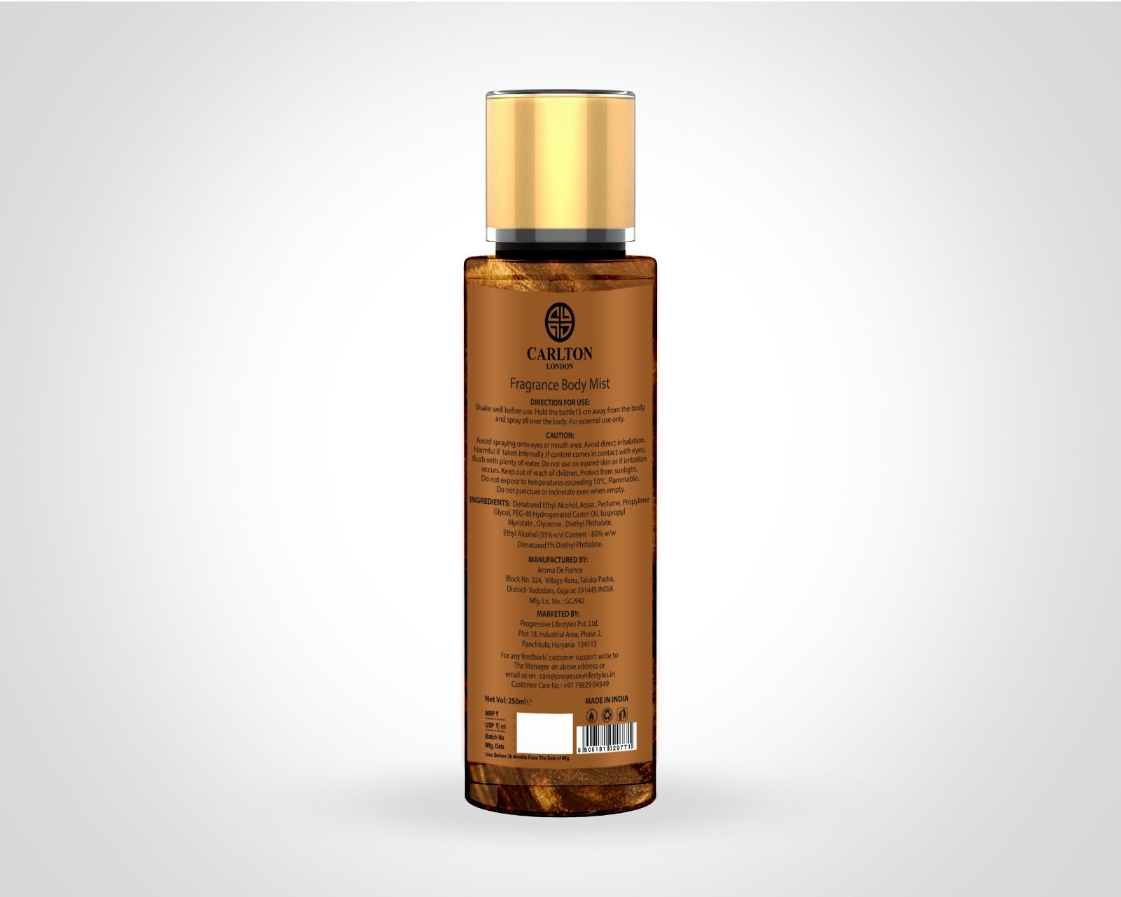 Carlton London Vanilla Hues Women Body Mist