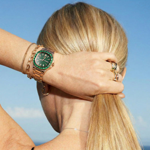 Grace Women Gift (Set of 3) - Analog Watch + 2 Bracelets - CLPLG100