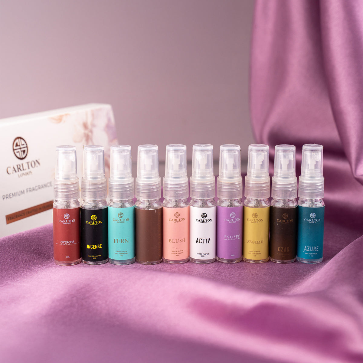 Unisex Premium Fragrance Pack of 10X5 ML Each - CLPLG027