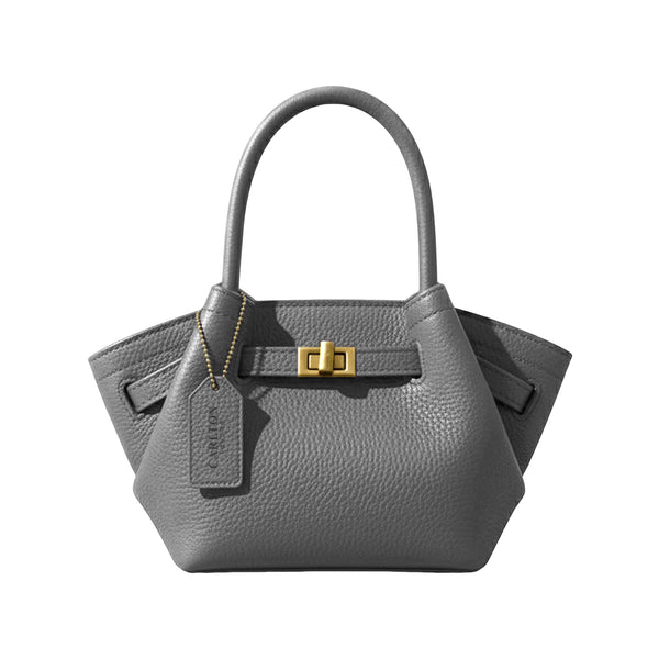 Carlton London ELiza Satchel Grey Bag - CLHB-14