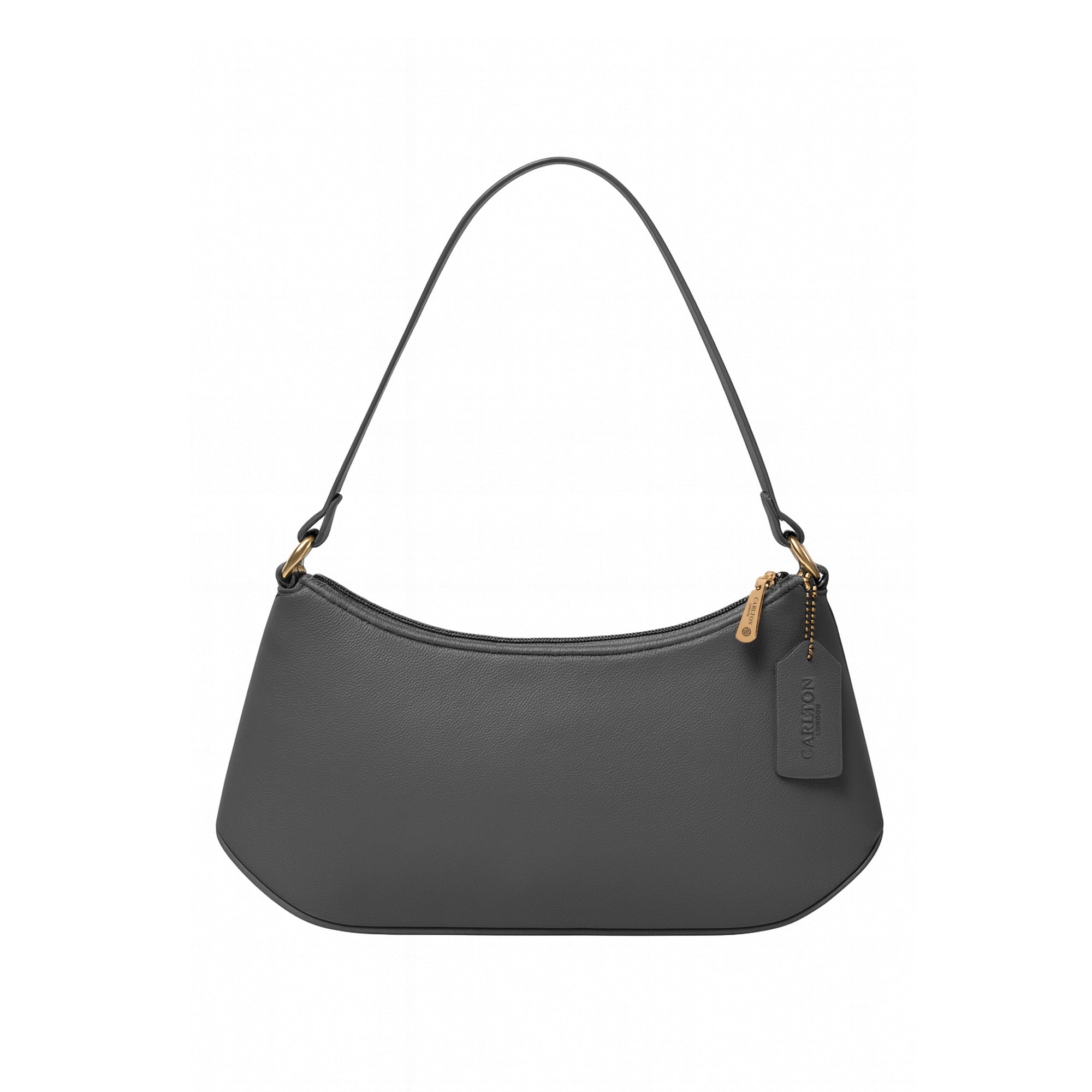 Carlton London Grey East West Shoulder Bag - CLHB-15