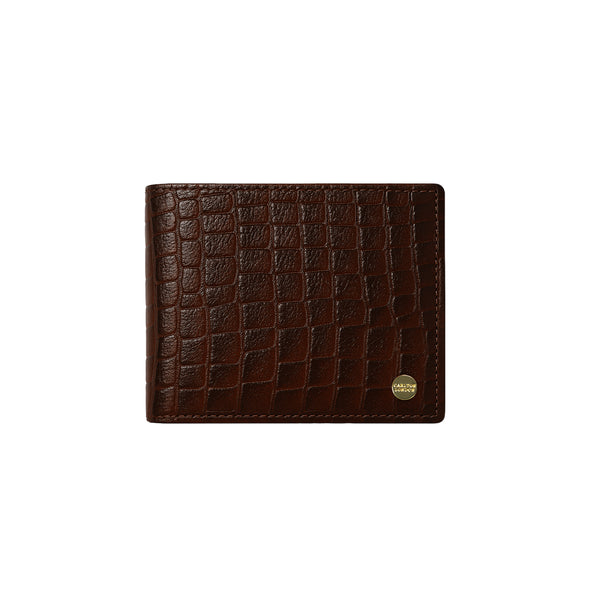 Carlton London Luxe Fold Men's Leather Wallet