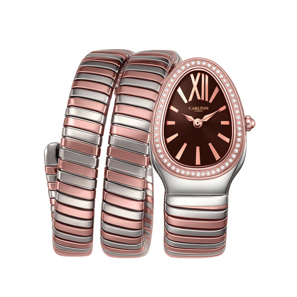 Carlton London Charmer Women Brown Dial Watch