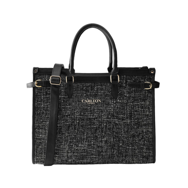 Carlton London MAEVE Textured Tote Bag