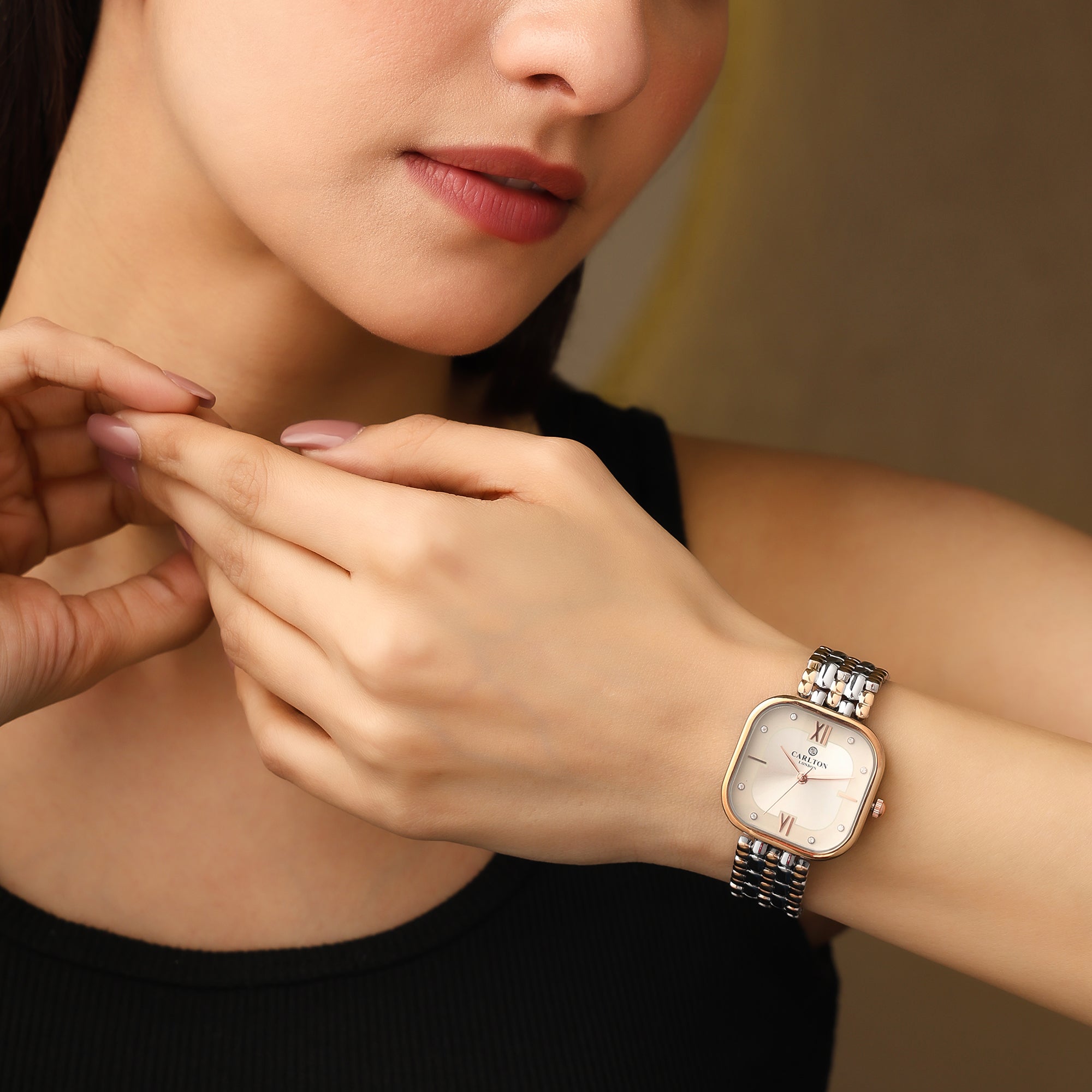 Chelsea: Women White Dial Stainless Steel Watch - CHELWHT-A1