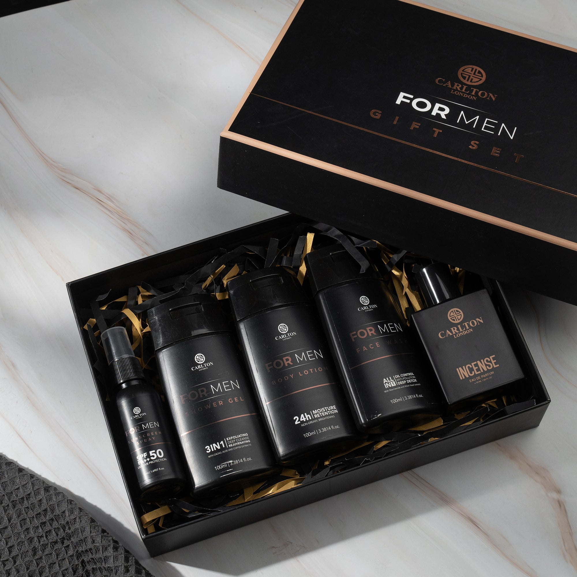 FOR MEN GIFT SET WITH PERFUME