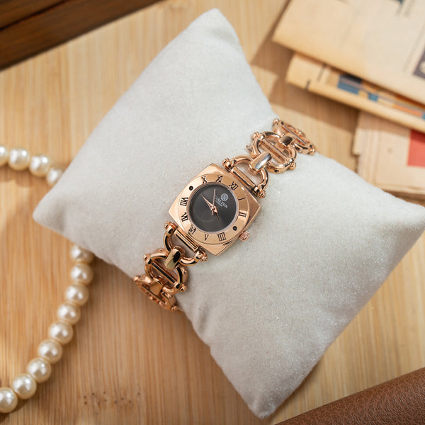 Florance Women Black Analog Watch - CLGCW-004