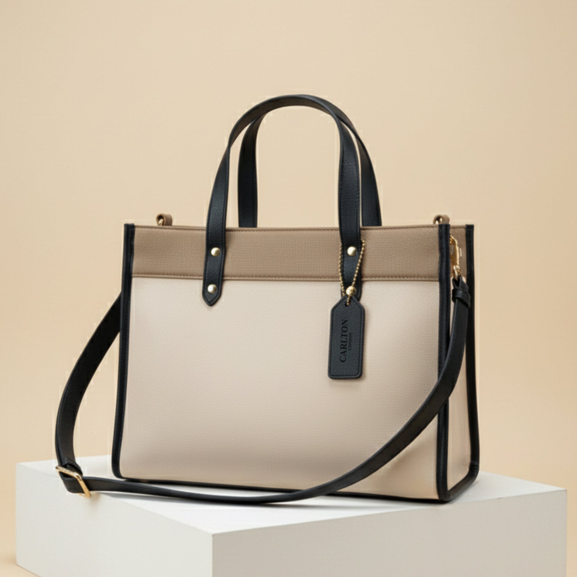 Carlton London Estella Multicolor Textured Tote Bag - CLHB-08