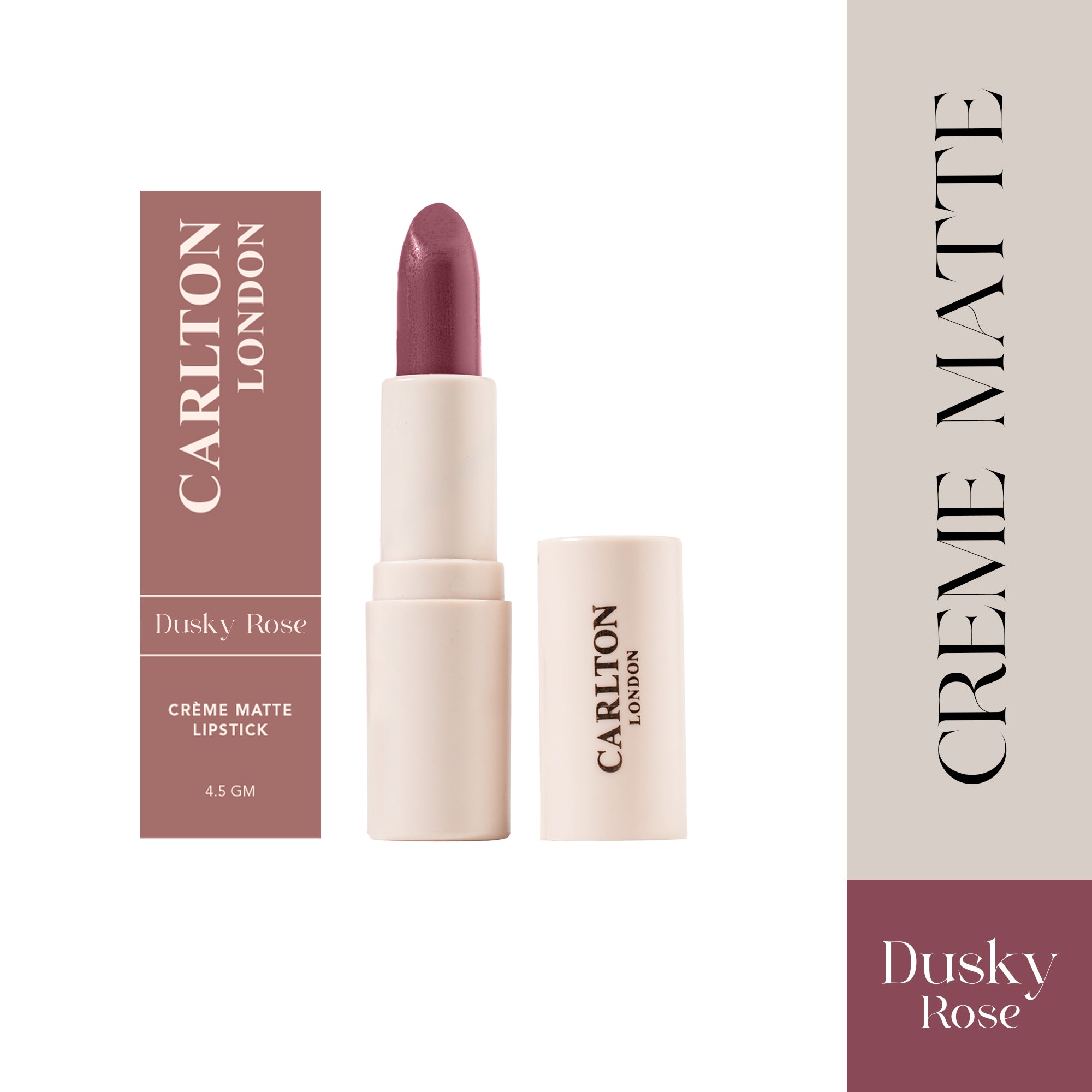 Creamy Matte Stardust Bullet Long Lasting Lipstick (Dusky Rose)