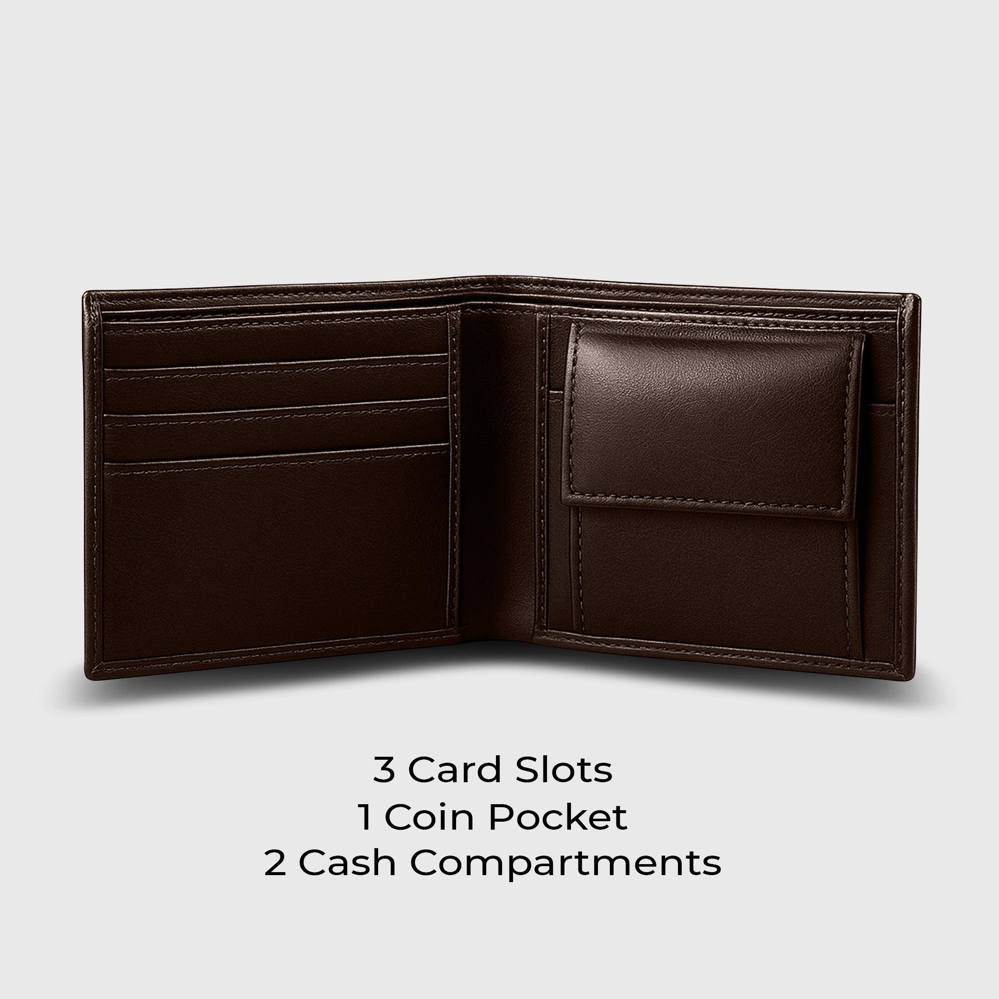 Carlton London Men Belt & Wallet Combo (Brown)