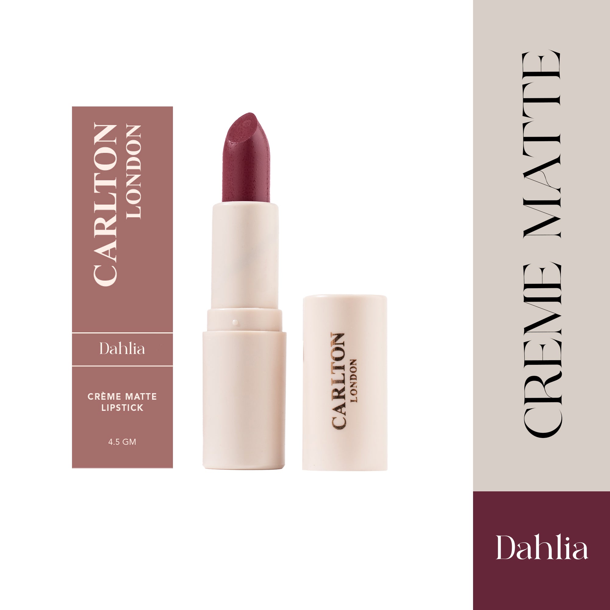 Creamy Matte Stardust Bullet Long Lasting Lipstick (Dahlia)