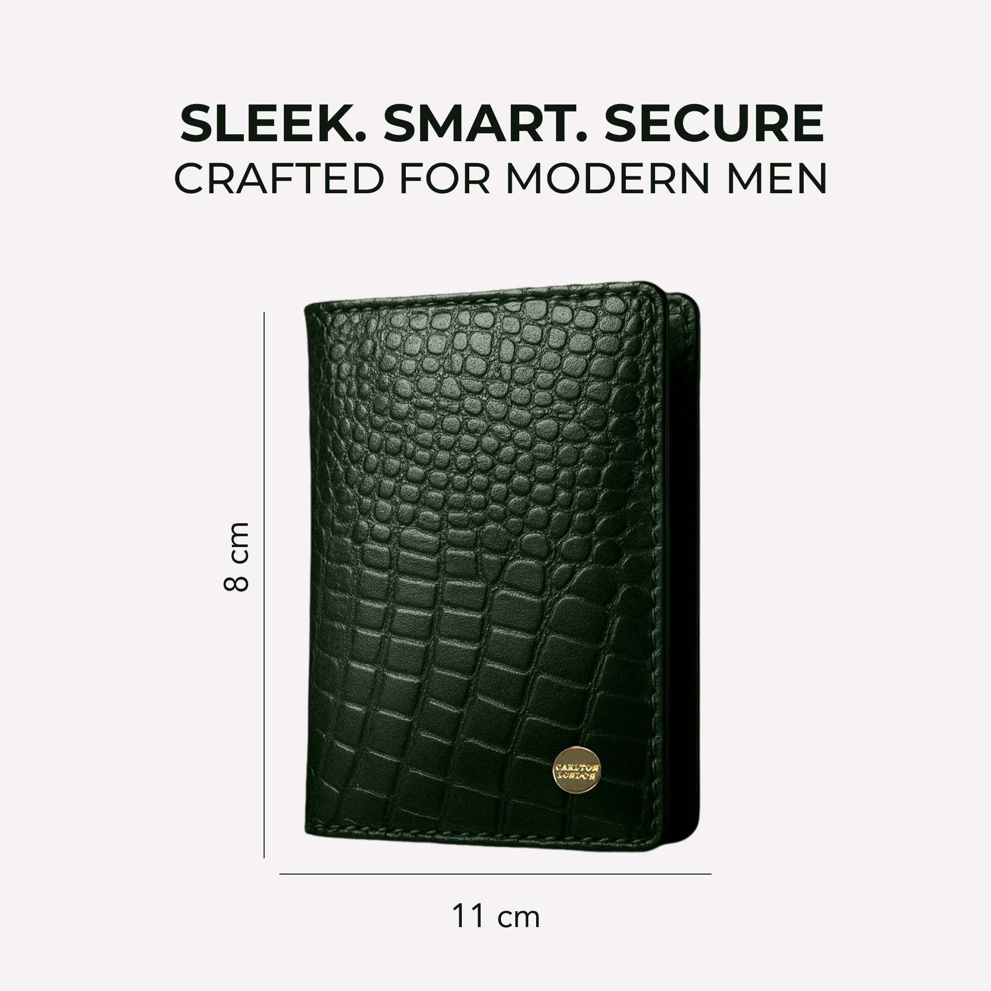 Carlton London Luxe Line Card Holder