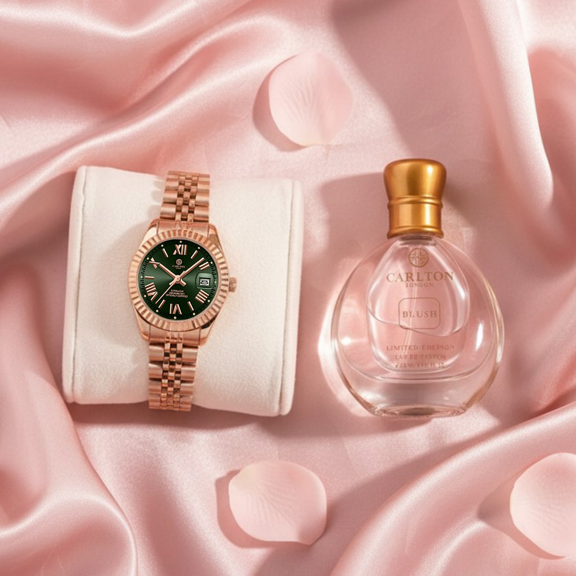 Women Gift Set 2 Harper Watch + Blush 30ml Perfume  - CLPLG121