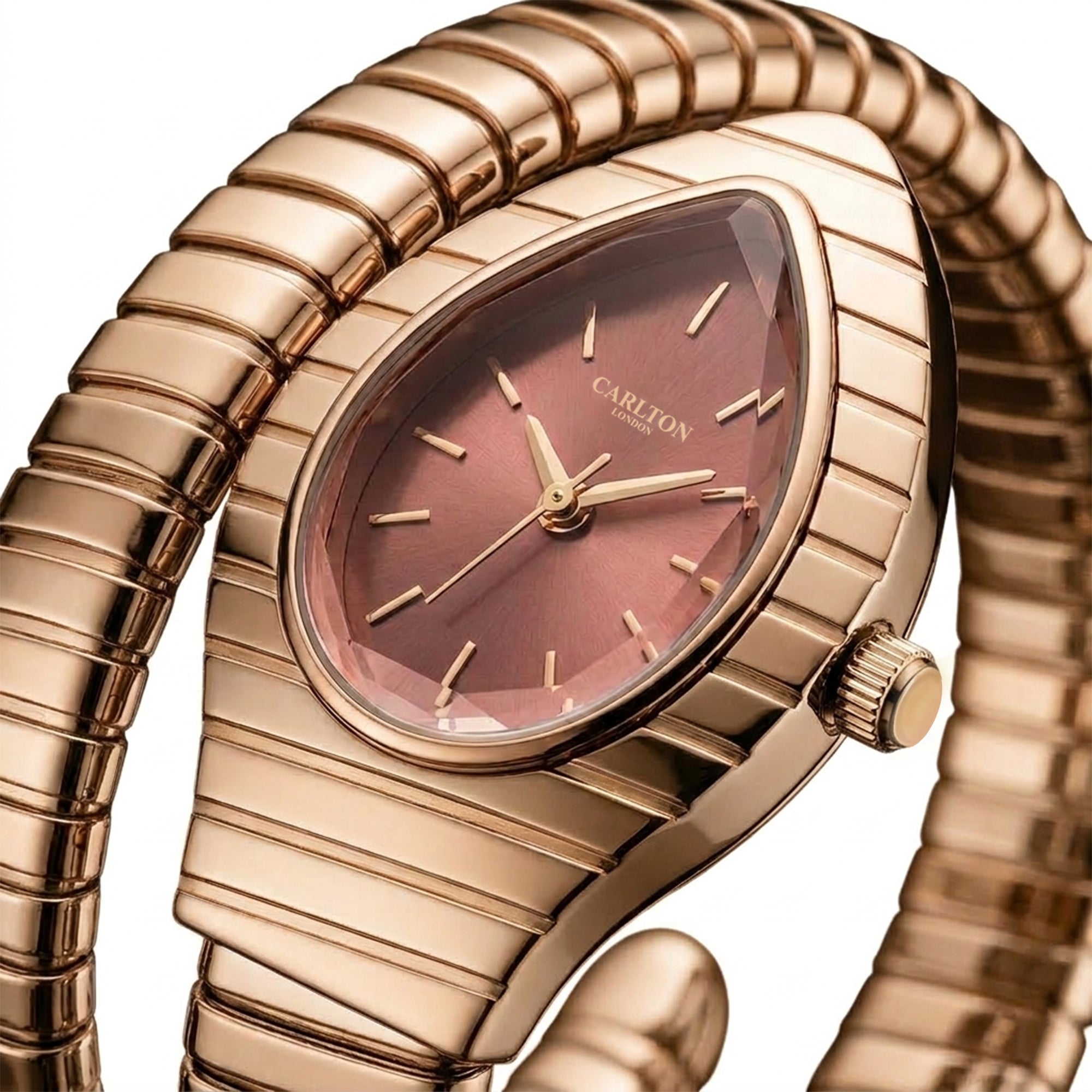 Carlton London Women Embrace Mocha Analog Watch - CL-EM-MOC