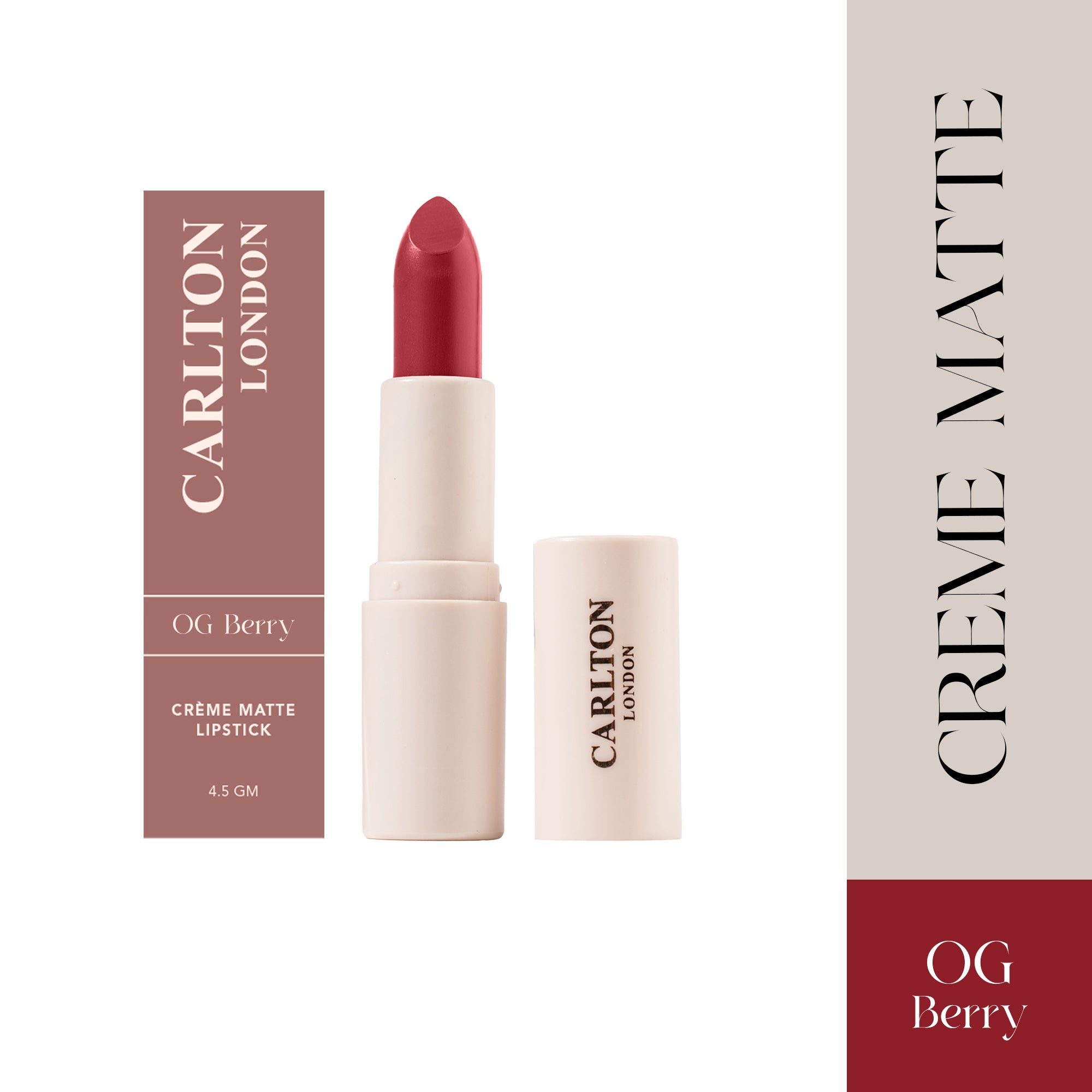 Creamy Matte Stardust Bullet Long Lasting Lipstick (OG Berry)