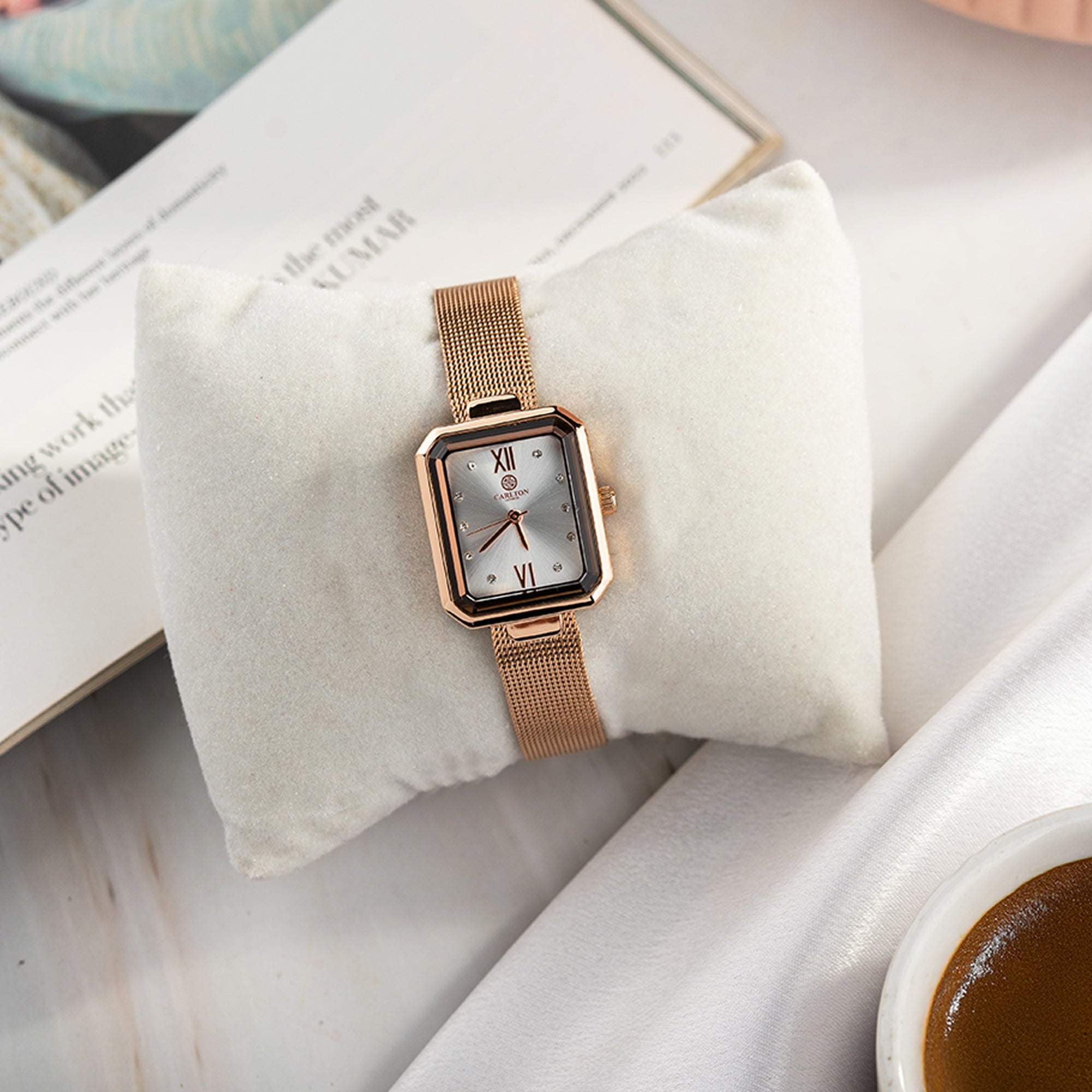 Brixton: Women White Analog Watch - CLRGMWHT